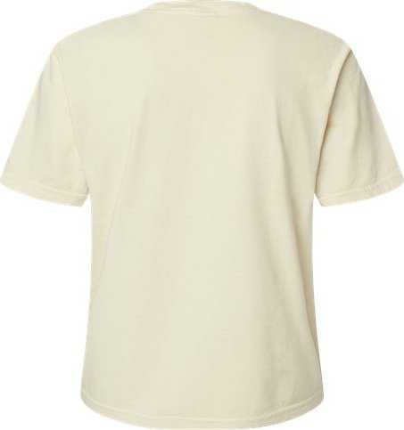 Comfort Colors 3023CL Women&#39;s Heavyweight Boxy T-Shirt - Ivory - HIT a Double - 5