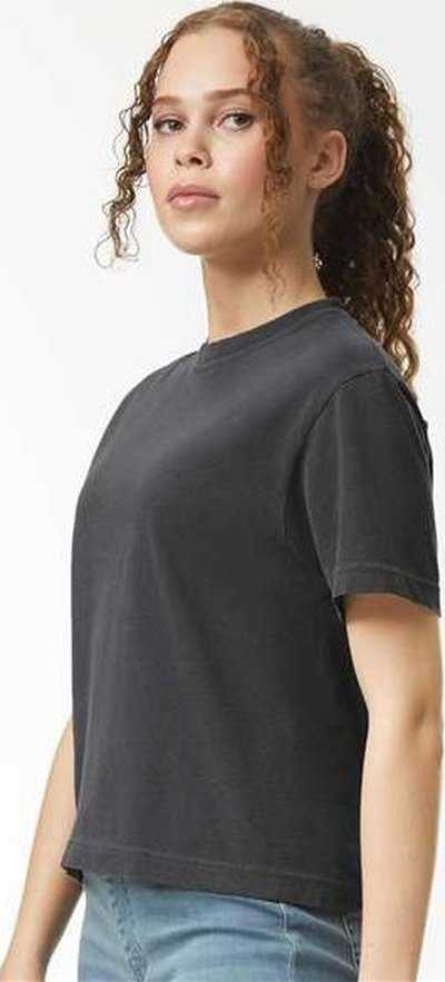 Comfort Colors 3023CL Women&#39;s Heavyweight Boxy T-Shirt - Pepper - HIT a Double - 3