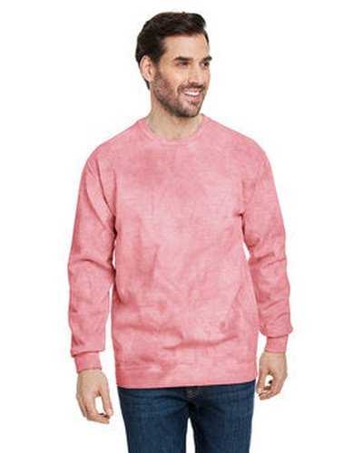 Comfort Colors 1545CC Adult Color Blast Crewneck Sweatshirt - Clay - HIT a Double