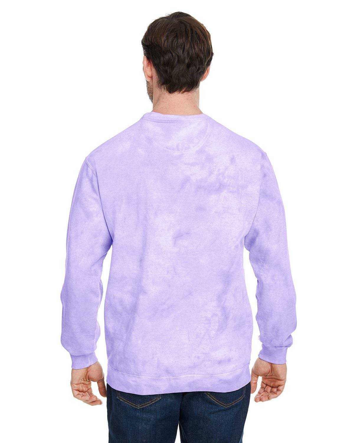 Comfort Colors 1545 Colorblast Crewneck Sweatshirt - Amethyst - HIT a Double