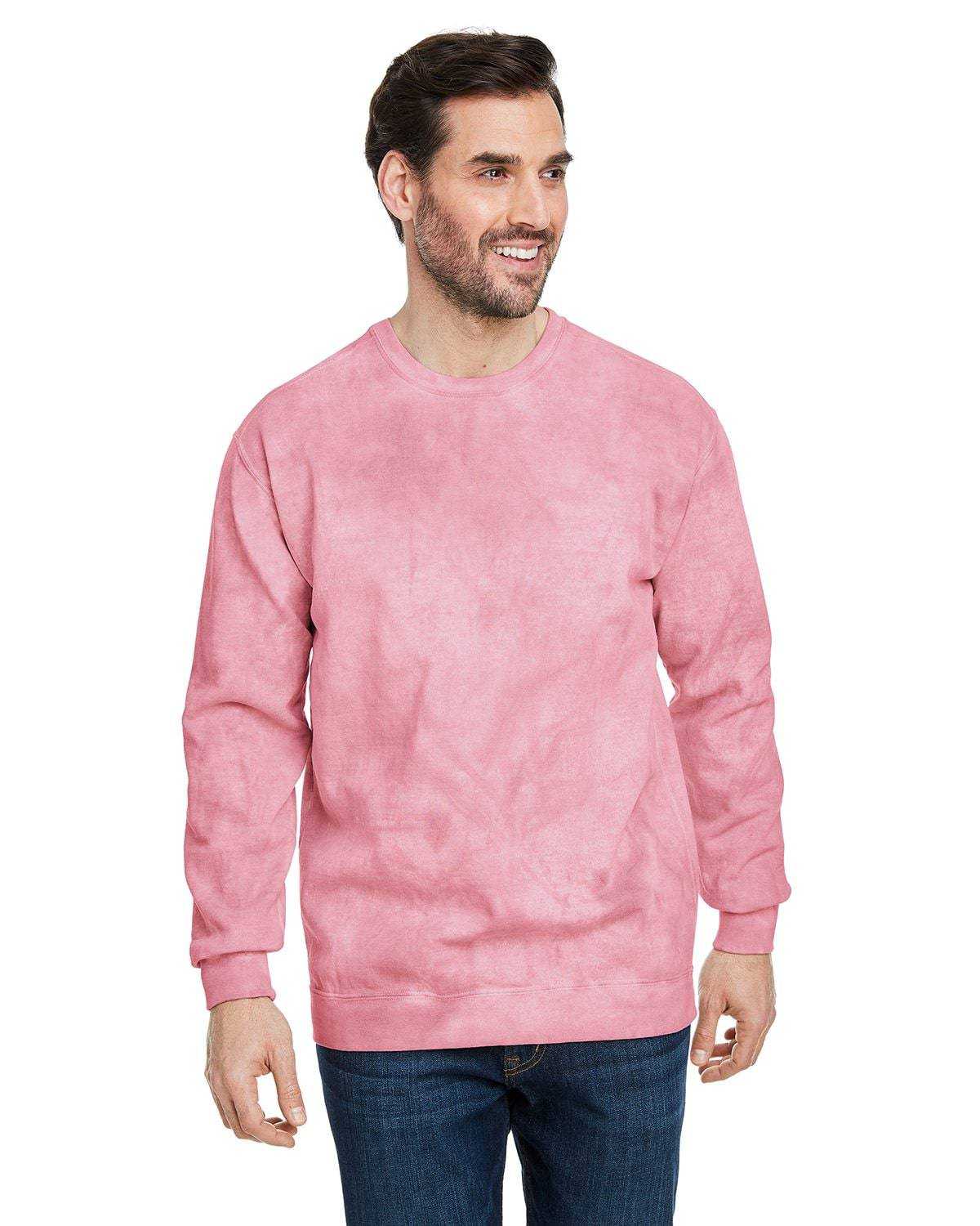 Comfort Colors 1545 Colorblast Crewneck Sweatshirt - Clay - HIT a Double