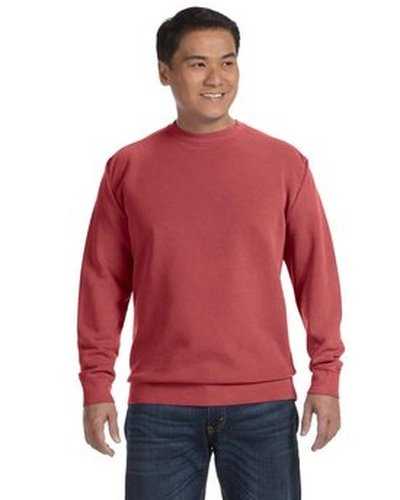 Comfort Colors 1566 Adult Crewneck Sweatshirt - Crimson - HIT a Double