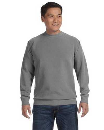 Comfort Colors 1566 Adult Crewneck Sweatshirt - Gray - HIT a Double