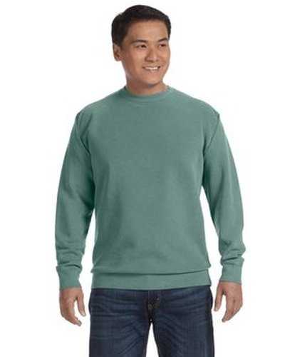 Comfort Colors 1566 Adult Crewneck Sweatshirt - Ligheather Grayreen - HIT a Double