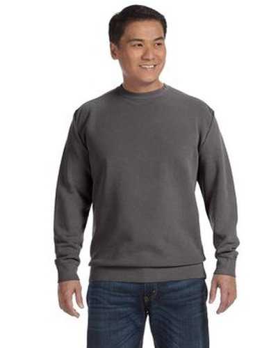 Comfort Colors 1566 Adult Crewneck Sweatshirt - Pepper - HIT a Double