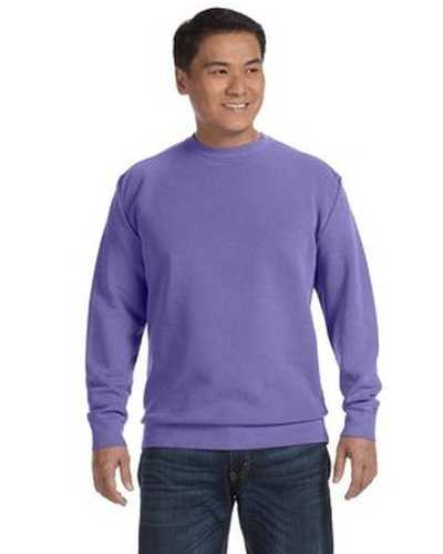Comfort Colors 1566 Adult Crewneck Sweatshirt - Violet - HIT a Double