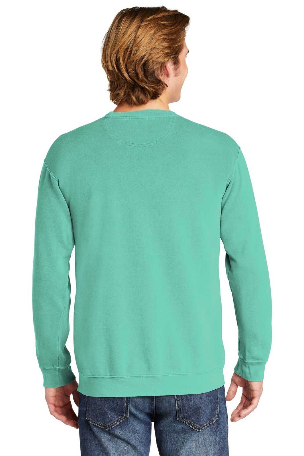 Comfort Colors 1566 Ring Spun Crewneck Sweatshirt - Chalky Mint - HIT a Double