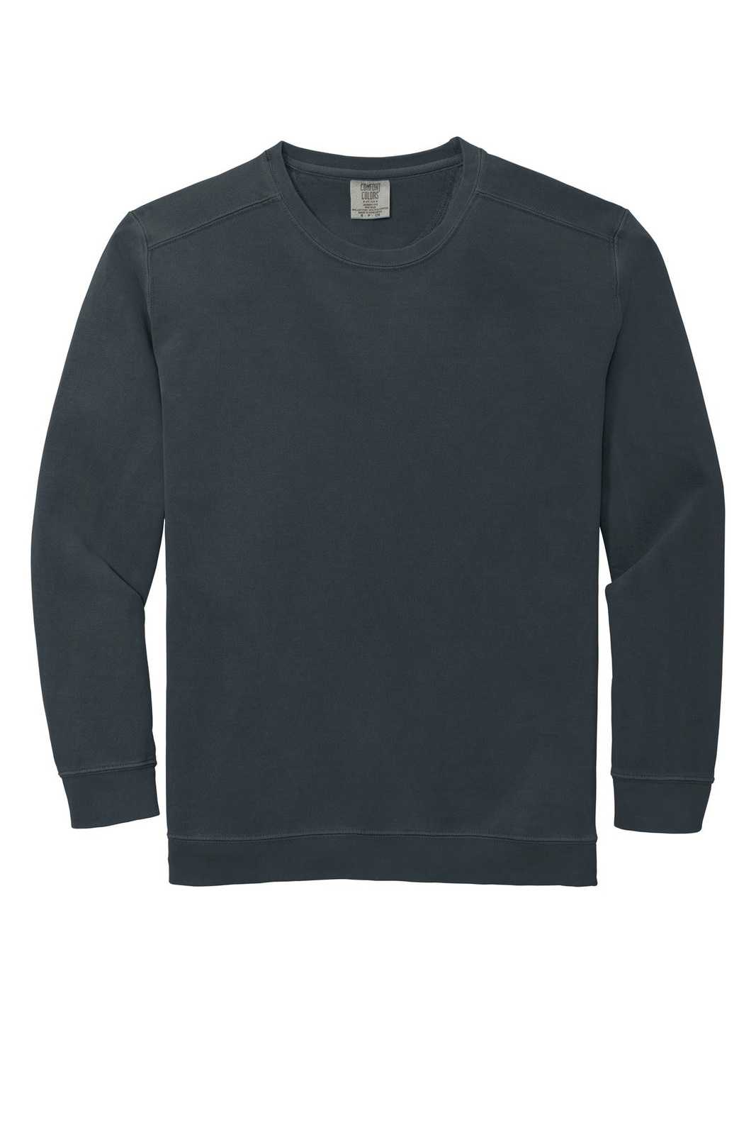 Comfort Colors 1566 Ring Spun Crewneck Sweatshirt - Denim - HIT a Double