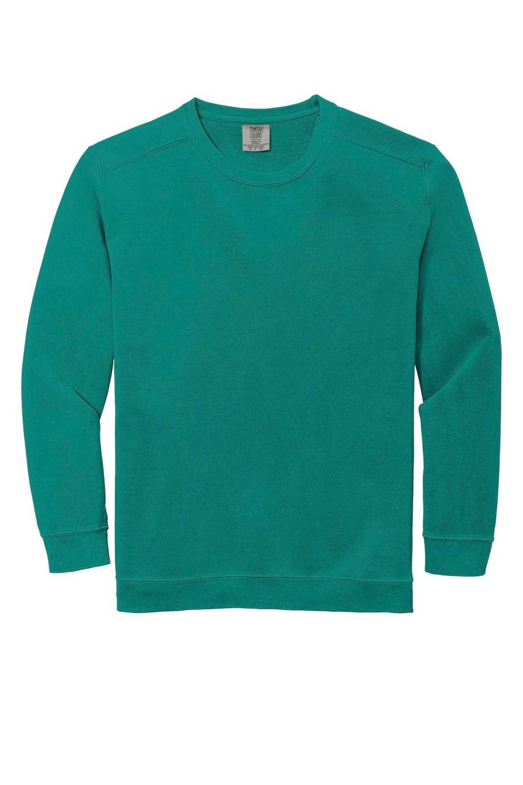 Comfort Colors 1566 Ring Spun Crewneck Sweatshirt - Seafoam - HIT a Double