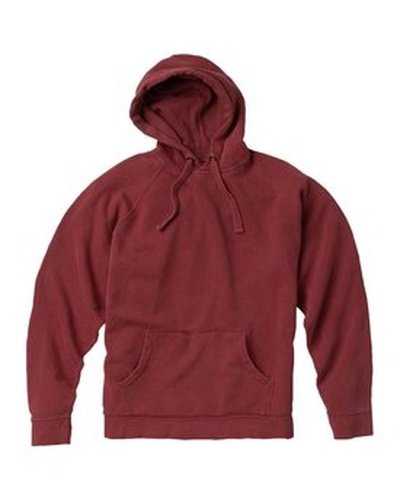 Comfort Colors 1567 Adult Hooded Sweatshirt - Crimson - HIT a Double