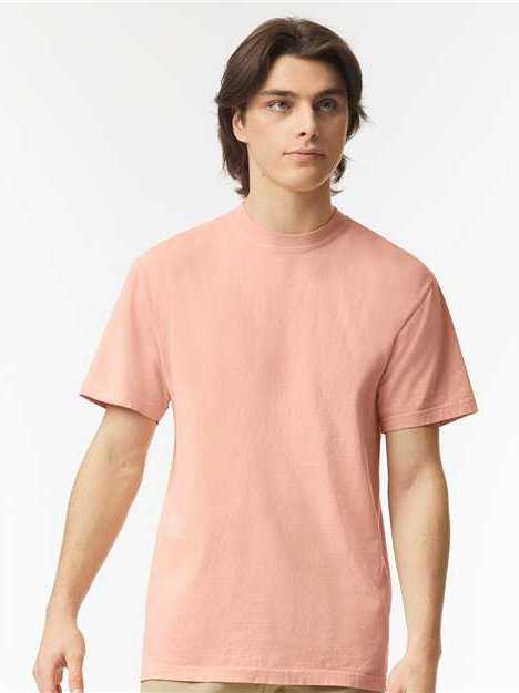Comfort Colors 1717 Garment-Dyed Heavyweight T-Shirt - Peachy" - "HIT a Double