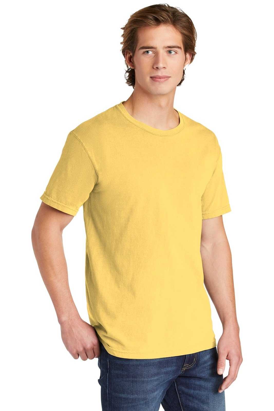 Comfort Colors 1717 Heavyweight Ring Spun Tee - Butter - HIT a Double