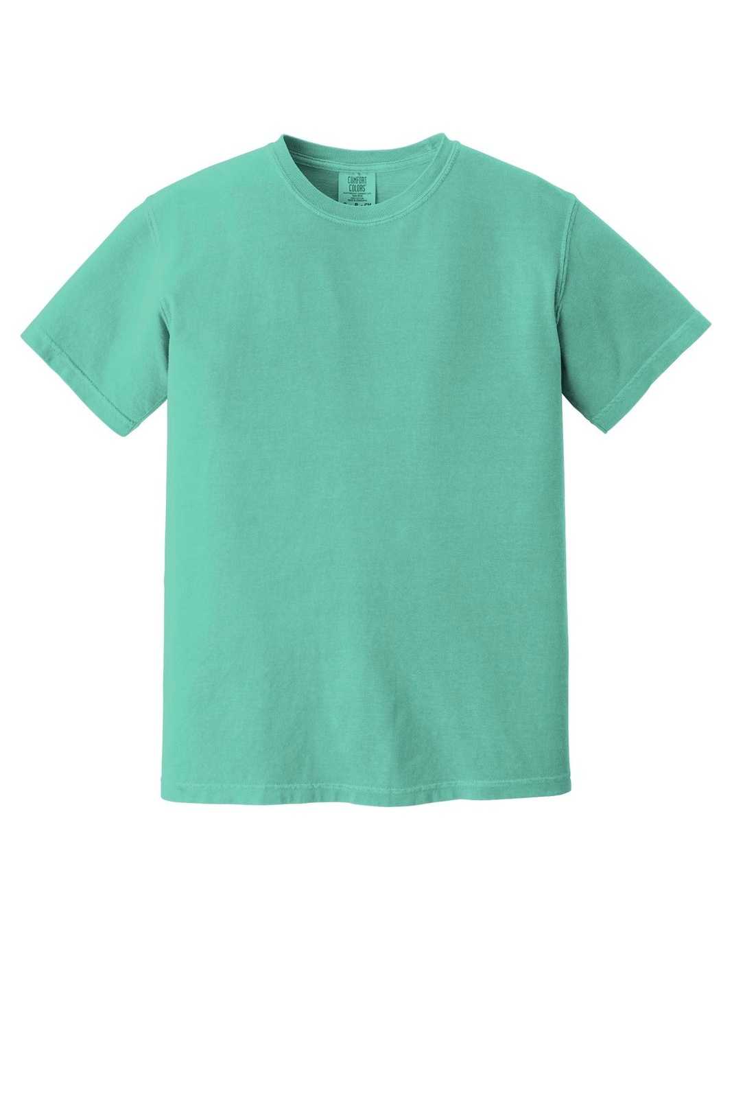 Comfort Colors 1717 Heavyweight Ring Spun Tee - Chalky Mint - HIT a Double