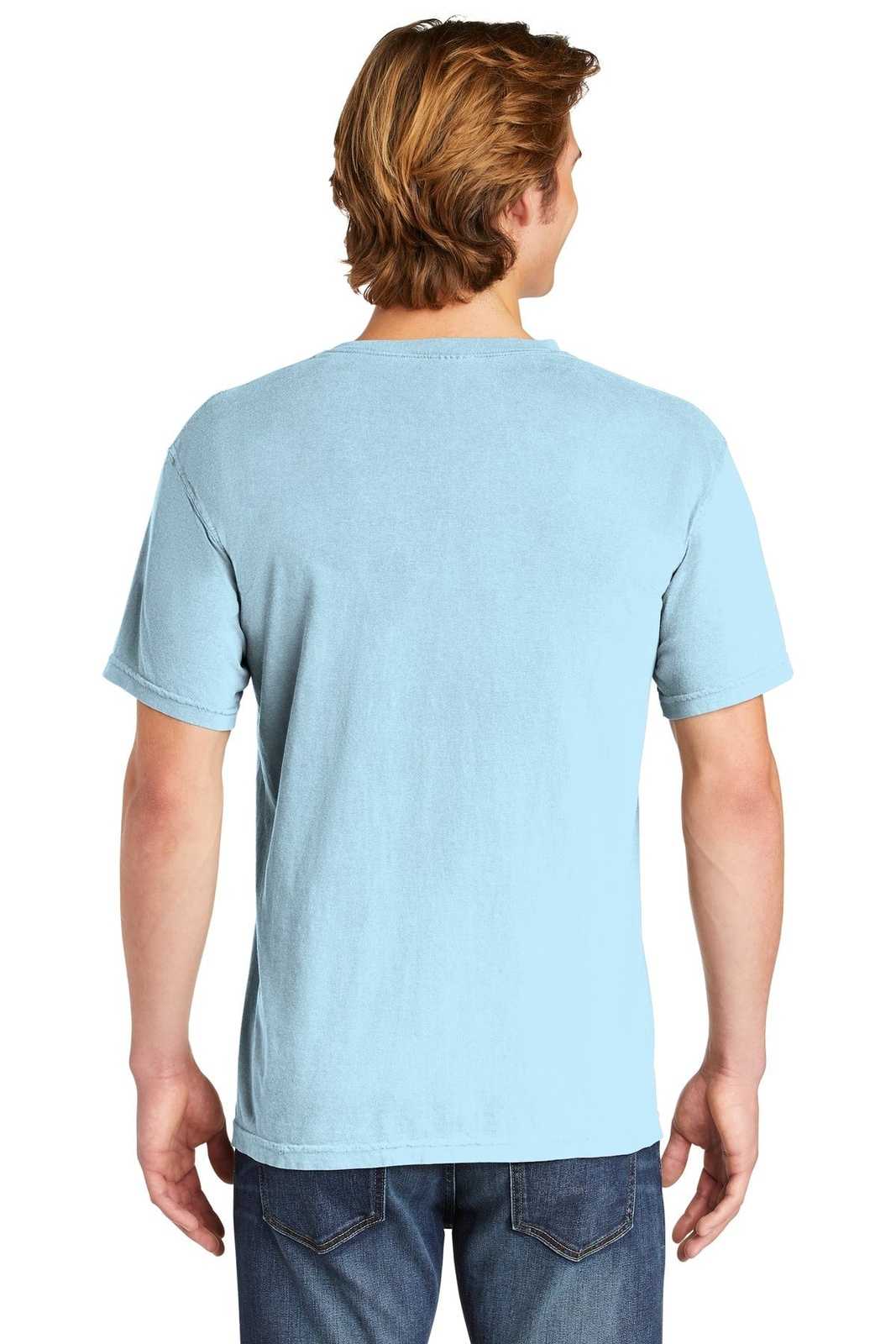 Comfort Colors 1717 Heavyweight Ring Spun Tee - Chambray - HIT a Double