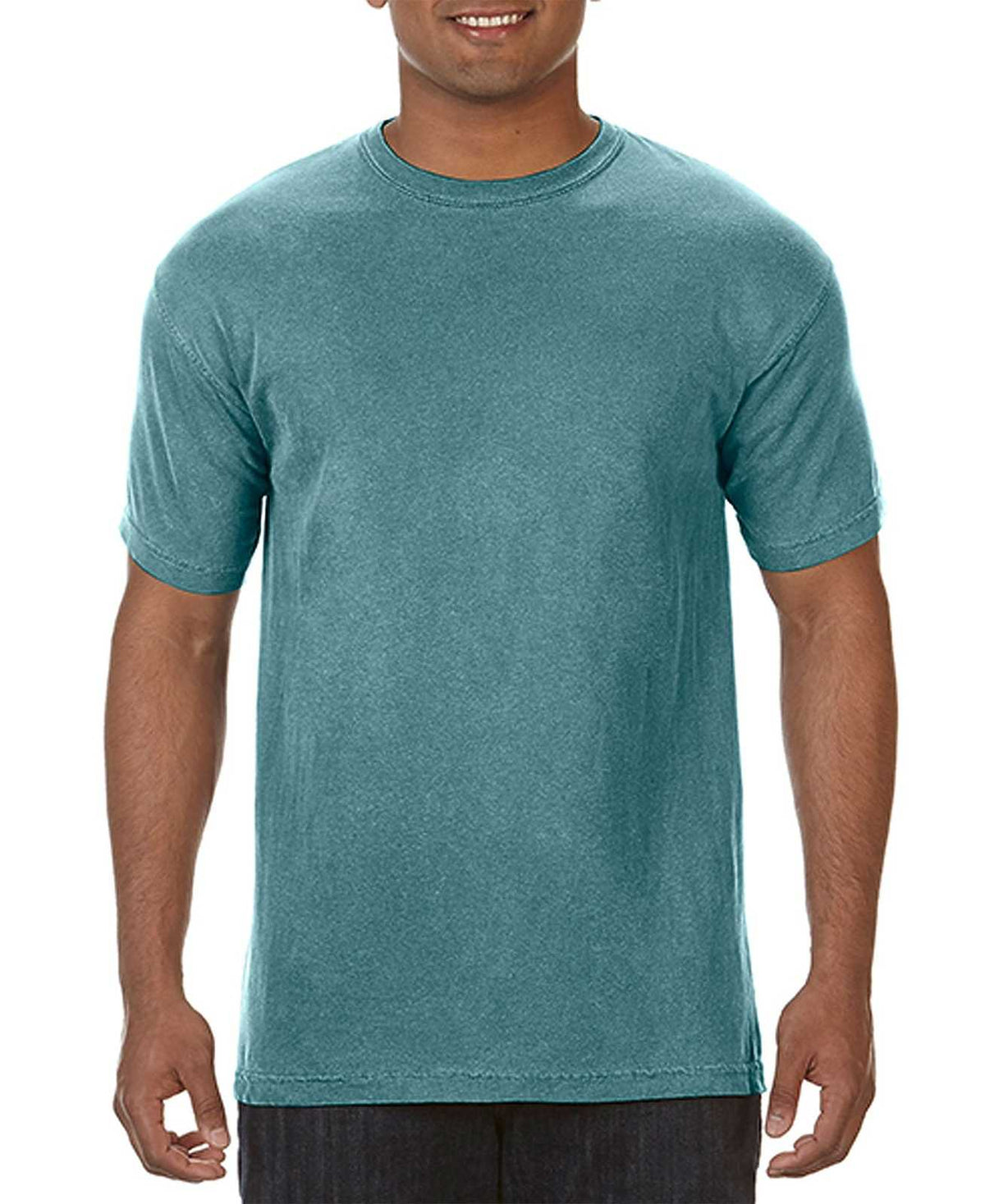 Comfort Colors 1717 Heavyweight Ring Spun Tee - Emerald - HIT a Double