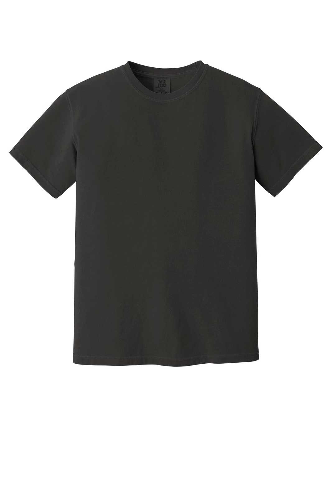 Comfort Colors 1717 Heavyweight Ring Spun Tee - Graphite - HIT a Double