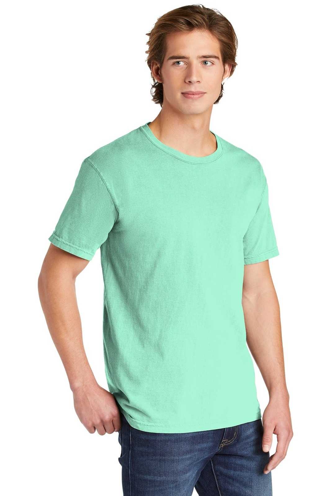 Comfort Colors 1717 Heavyweight Ring Spun Tee - Island Reef - HIT a Double