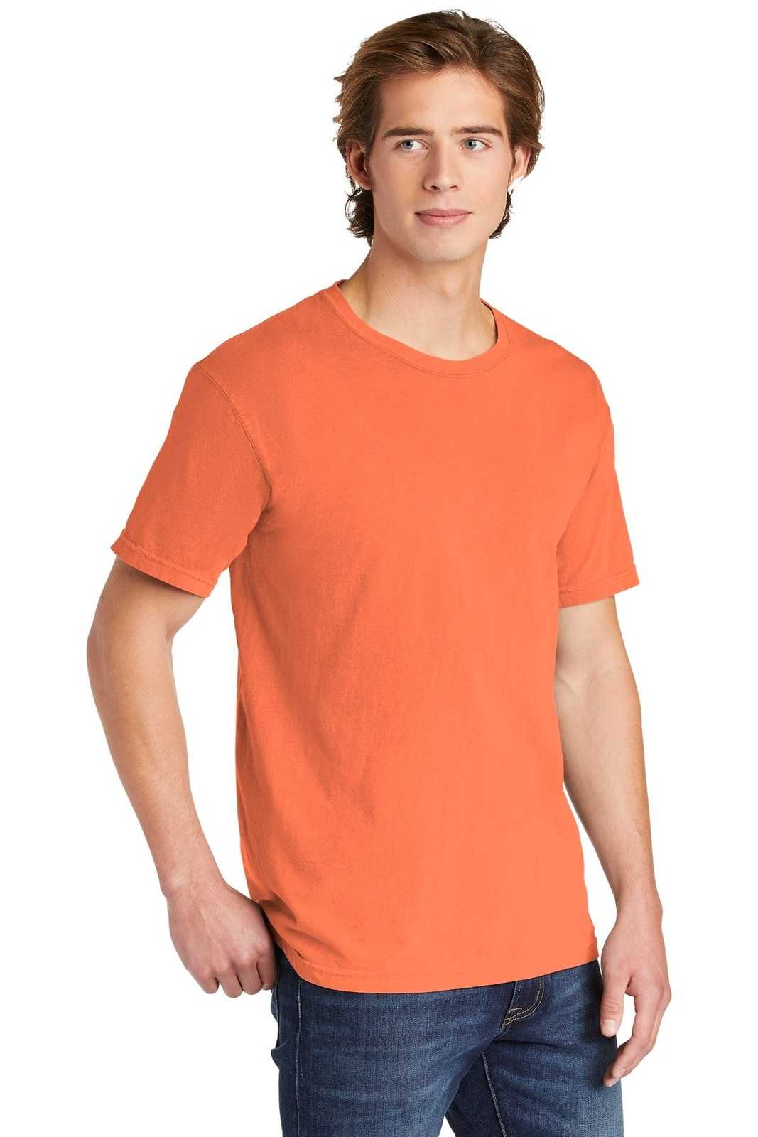 Comfort Colors 1717 Heavyweight Ring Spun Tee - Melon - HIT a Double