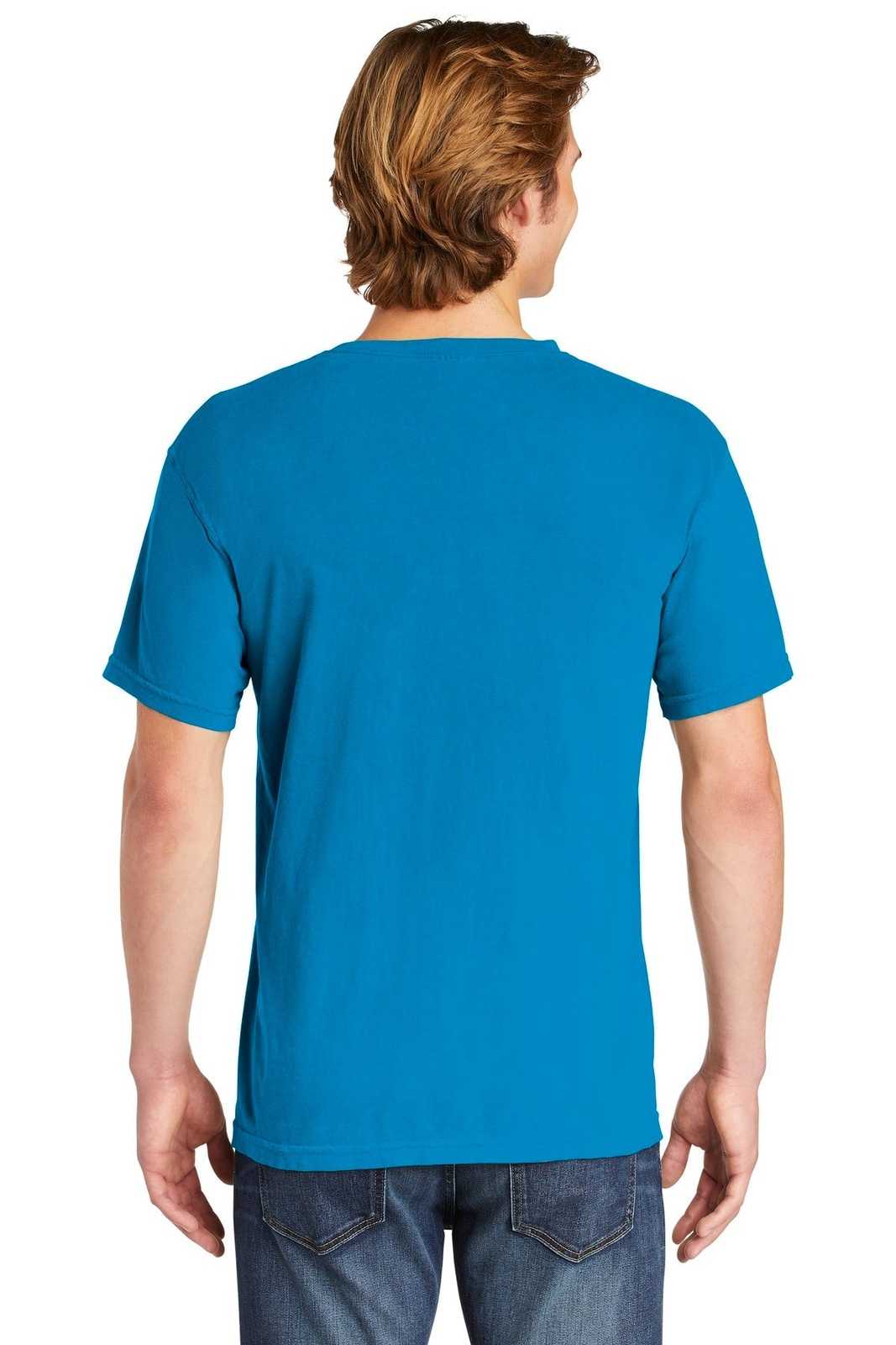 Comfort Colors 1717 Heavyweight Ring Spun Tee - Royal Caribe - HIT a Double