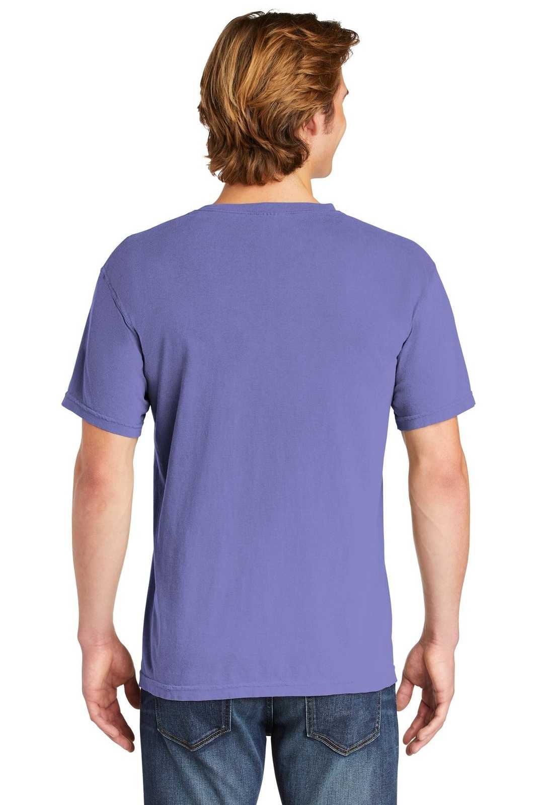 Comfort Colors 1717 Heavyweight Ring Spun Tee - Violet - HIT a Double