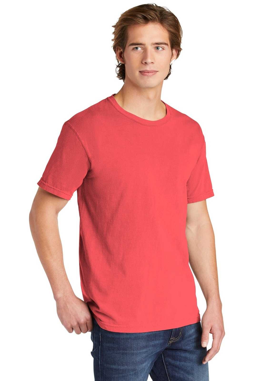 Comfort Colors 1717 Heavyweight Ring Spun Tee - Watermelon - HIT a Double