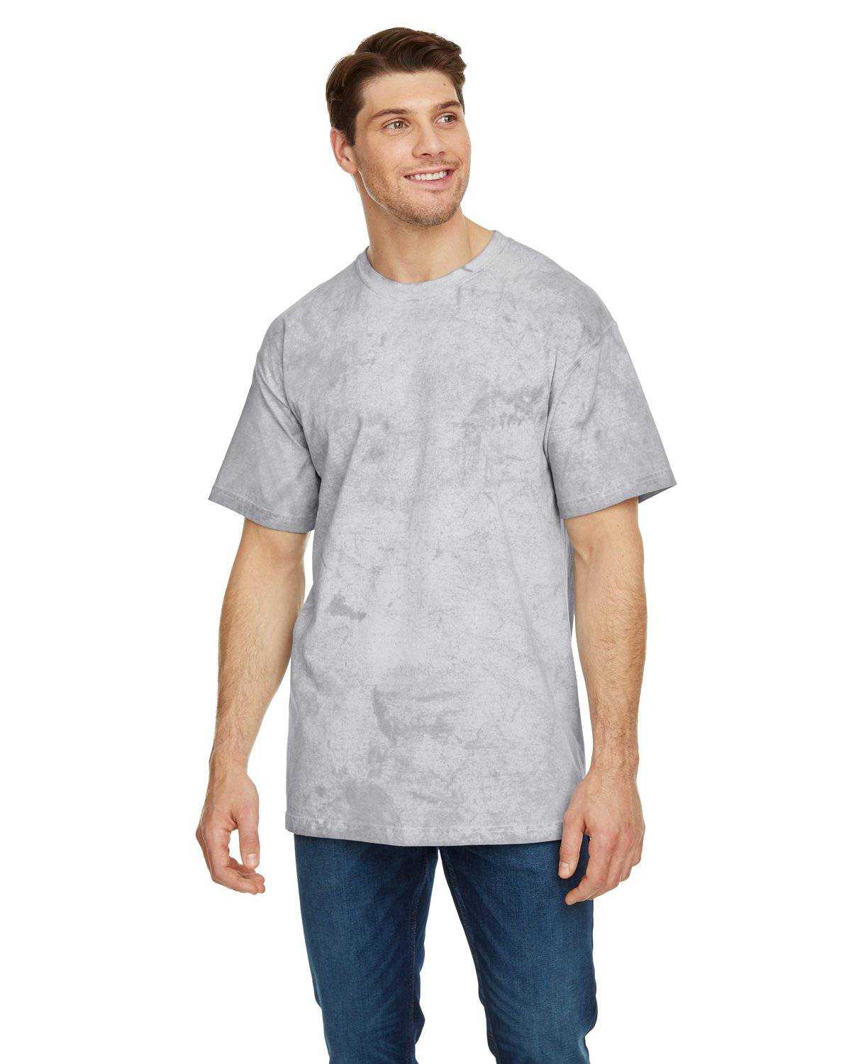 Comfort Colors 1745 Colorblast Heavyweight T-Shirt - Smoke - HIT a Double