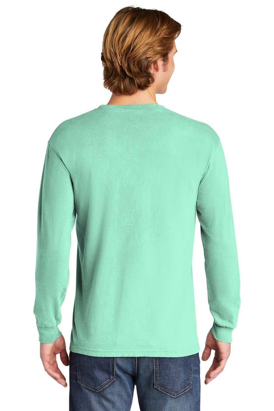 Comfort Colors 6014 Heavyweight Ring Spun Long Sleeve Tee - Island Reef - HIT a Double