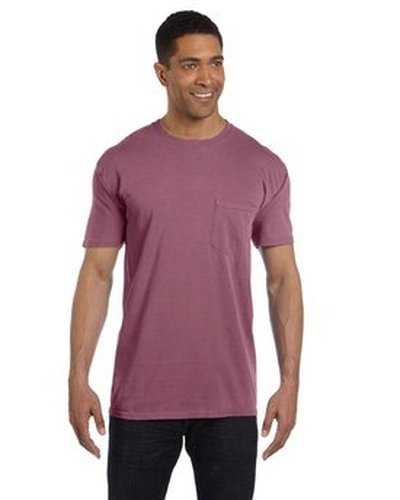 Comfort Colors 6030CC Adult Heavyweight Pocket T-Shirt - Berry - HIT a Double