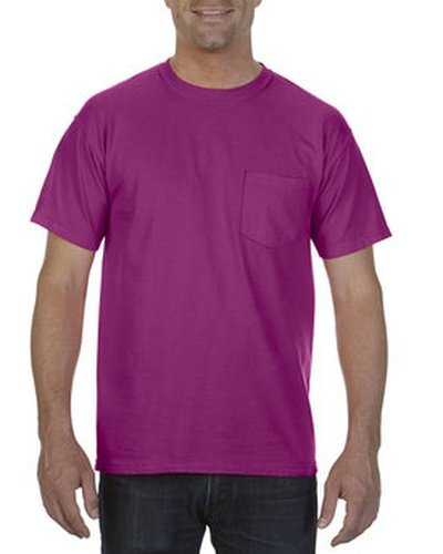Comfort Colors 6030CC Adult Heavyweight Pocket T-Shirt - Boysenberry - HIT a Double