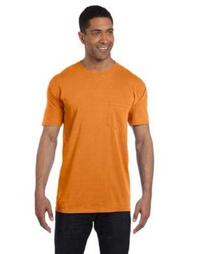Comfort Colors 6030CC Adult Heavyweight Pocket T-Shirt - Burnt Orange - HIT a Double