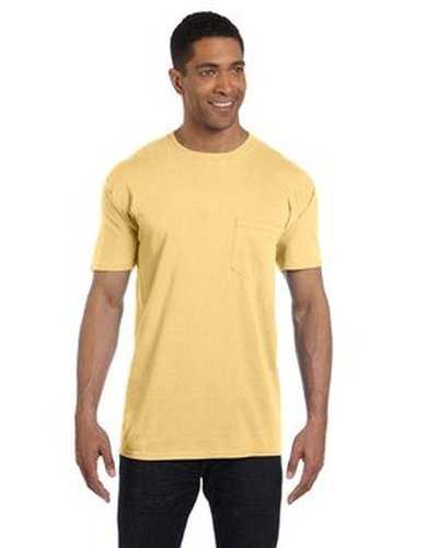 Comfort Colors 6030CC Adult Heavyweight Pocket T-Shirt - Butter - HIT a Double