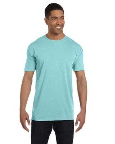 Comfort Colors 6030CC Adult Heavyweight Pocket T-Shirt - Chalky Mint - HIT a Double