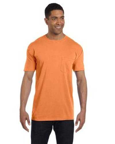 Comfort Colors 6030CC Adult Heavyweight Pocket T-Shirt - Melon - HIT a Double