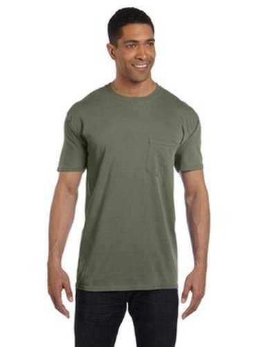 Comfort Colors 6030CC Adult Heavyweight Pocket T-Shirt - Sage - HIT a Double