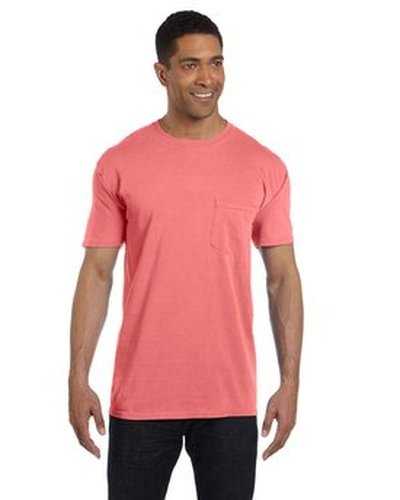 Comfort Colors 6030CC Adult Heavyweight Pocket T-Shirt - Watermelon - HIT a Double