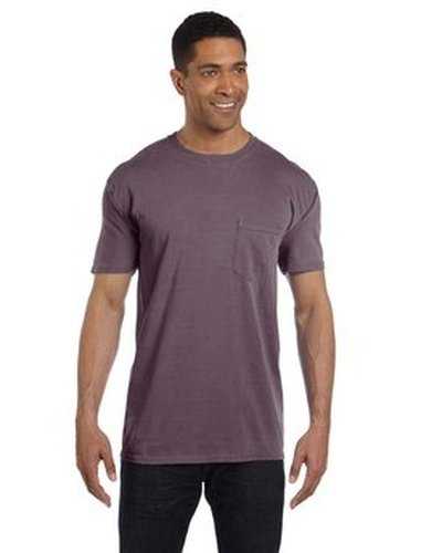 Comfort Colors 6030CC Adult Heavyweight Pocket T-Shirt - Wine - HIT a Double