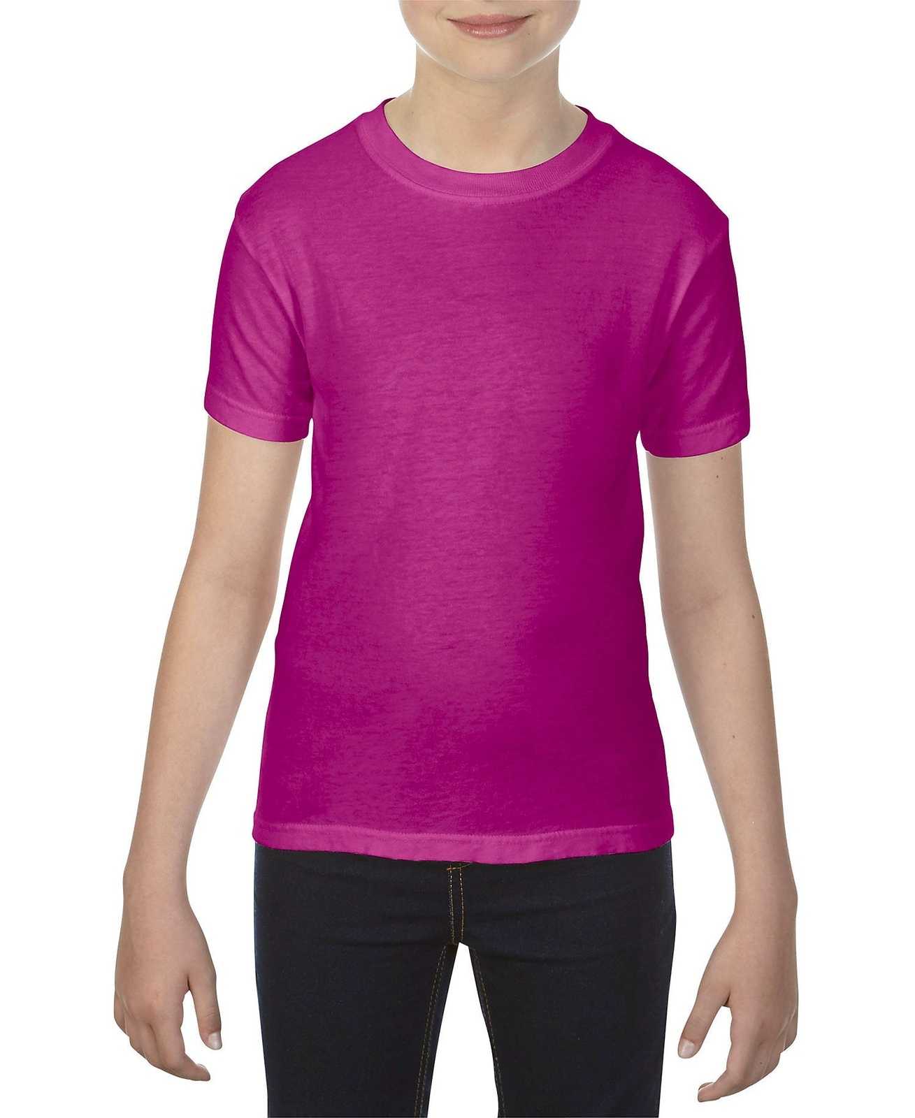 Comfort Colors 9018 Youth Midweight Ring Spun Tee - Boysenberry - HIT a Double