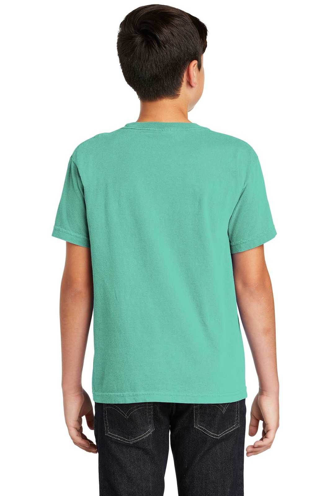 Comfort Colors 9018 Youth Midweight Ring Spun Tee - Chalky Mint - HIT a Double