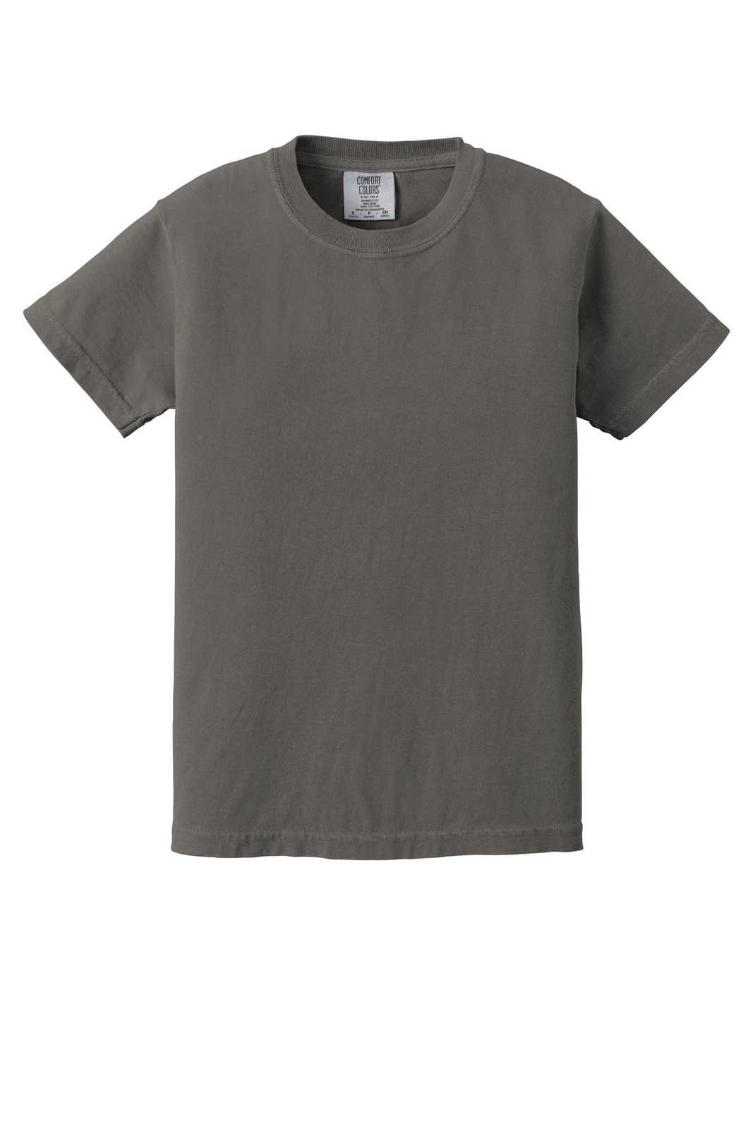Comfort Colors 9018 Youth Midweight Ring Spun Tee - Gray - HIT a Double