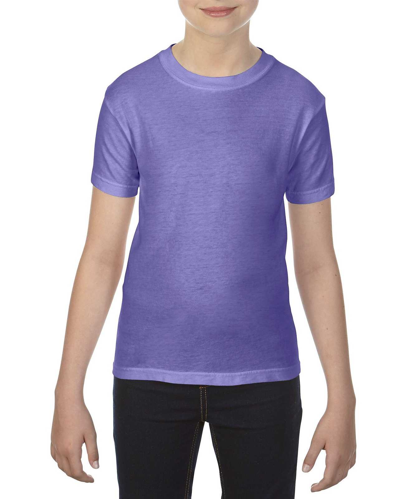 Comfort Colors 9018 Youth Midweight Ring Spun Tee - Violet - HIT a Double