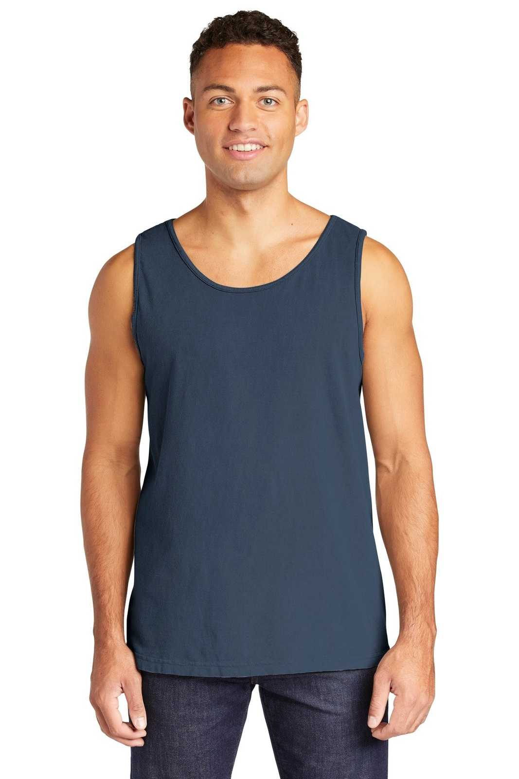 Comfort Colors 9360 Heavyweight Ring Spun Tank Top - Blue Jean - HIT a Double