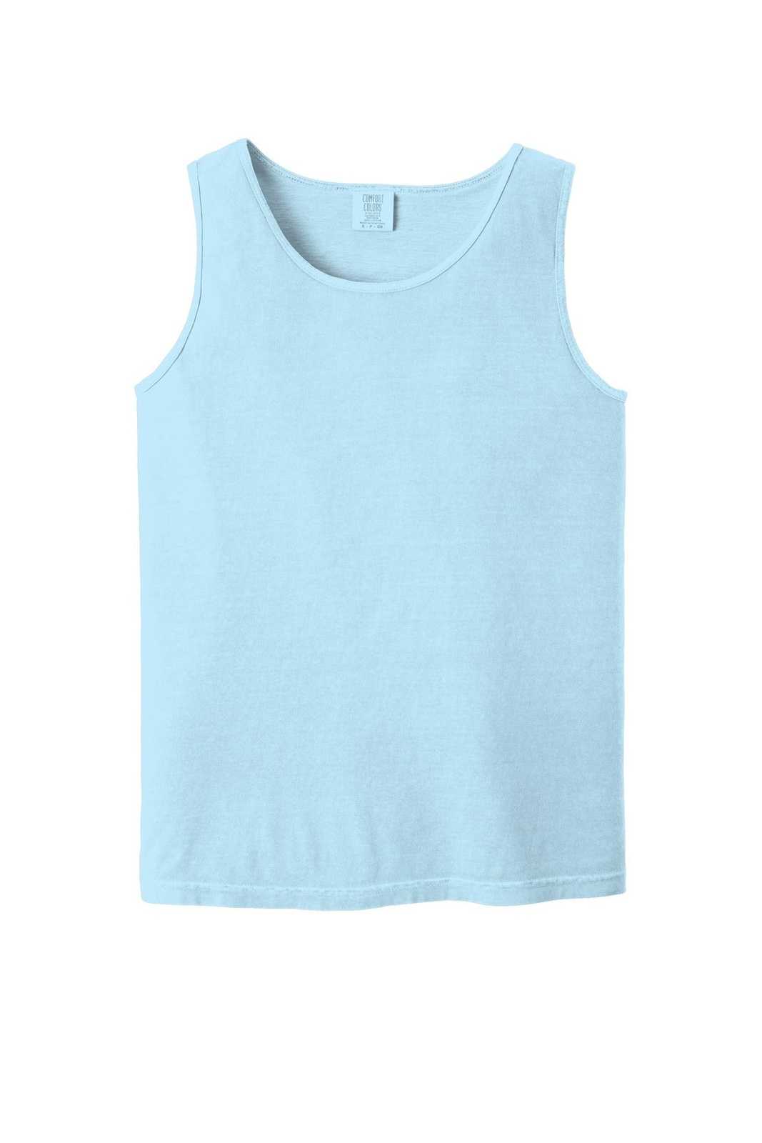 Comfort Colors 9360 Heavyweight Ring Spun Tank Top - Chambray - HIT a Double