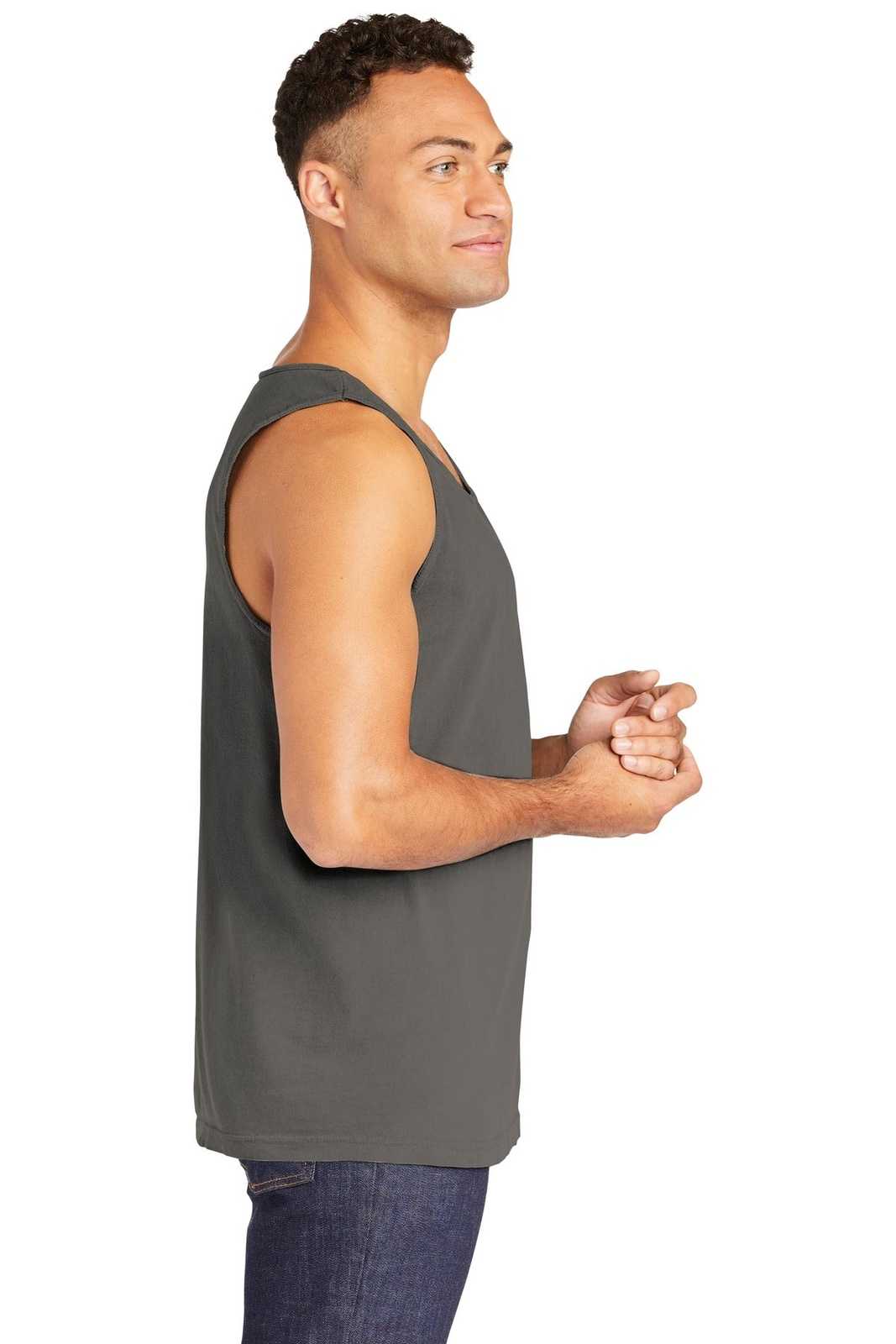 Comfort Colors 9360 Heavyweight Ring Spun Tank Top - Gray - HIT a Double