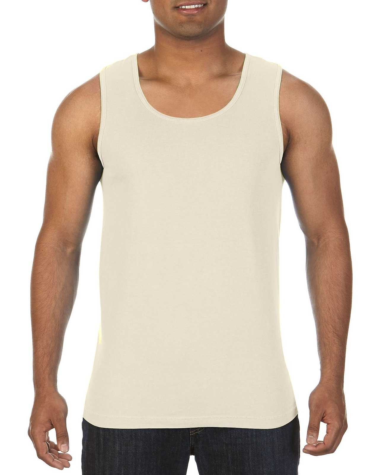 Comfort Colors 9360 Heavyweight Ring Spun Tank Top - Ivory - HIT a Double