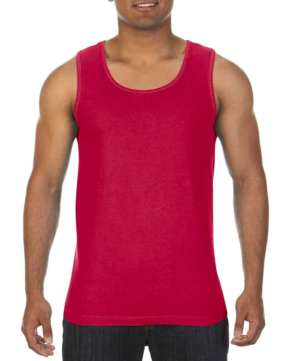 Comfort Colors 9360 Heavyweight Ring Spun Tank Top - Red - HIT a Double