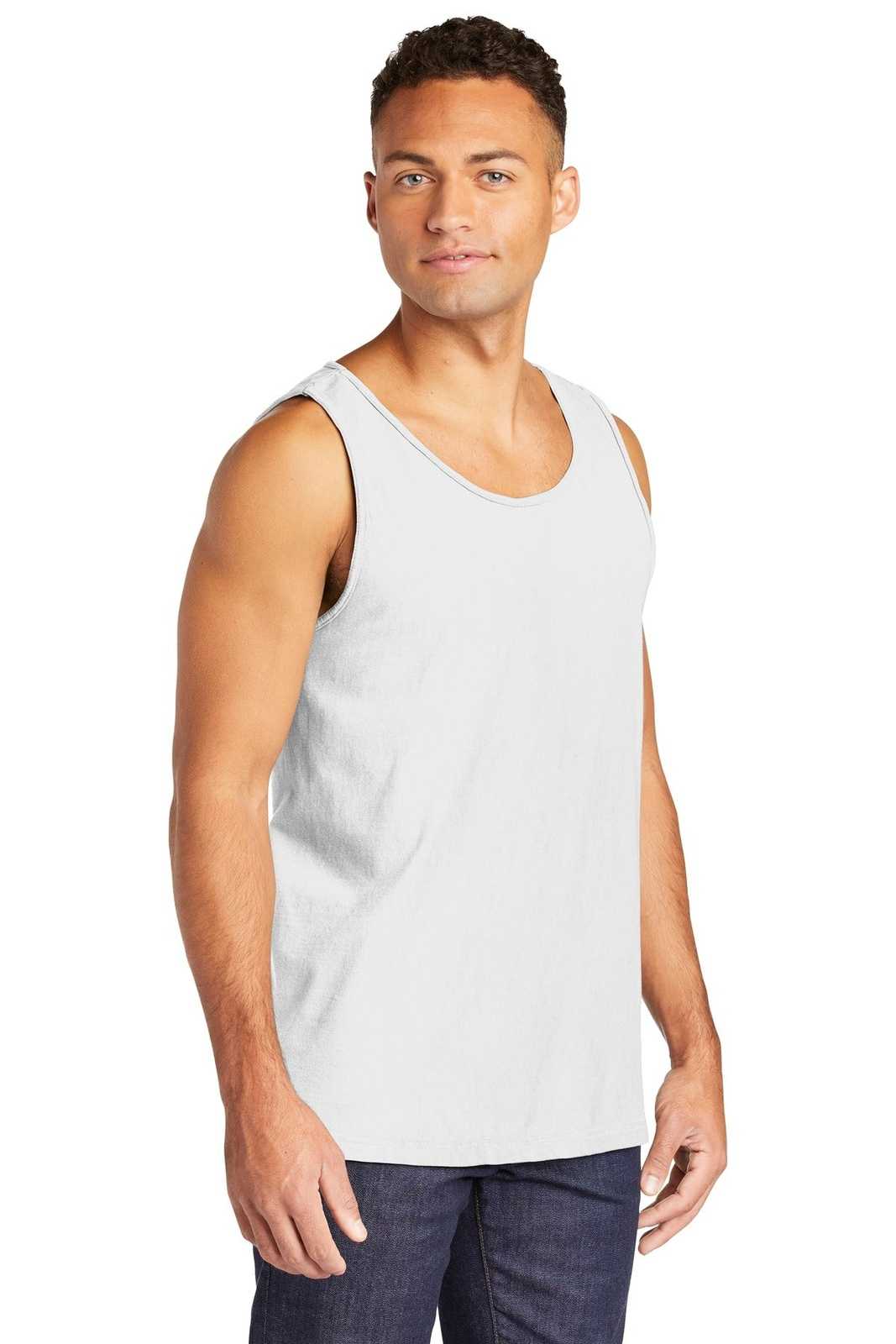 Comfort Colors 9360 Heavyweight Ring Spun Tank Top - White - HIT a Double