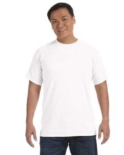 Comfort Colors C1717 Adult Heavyweight T-Shirt - White - HIT a Double