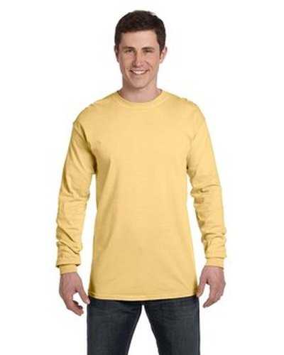 Comfort Colors C6014 Adult Heavyweight Long-Sleeve T-Shirt - Butter - HIT a Double