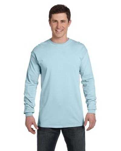 Comfort Colors C6014 Adult Heavyweight Long-Sleeve T-Shirt - Chambray - HIT a Double