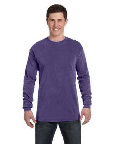 Comfort Colors C6014 Adult Heavyweight Long-Sleeve T-Shirt - Grape - HIT a Double